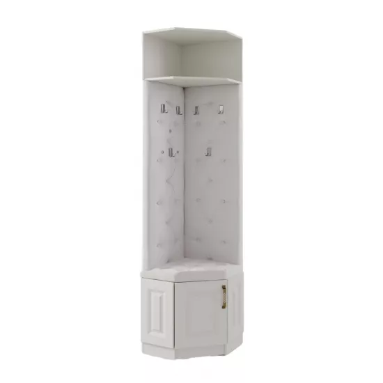 Cuier de colț ML-Mobila Liverpool №40 Ivory