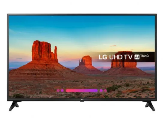 Телевизор LED 43 " LG 43UK6200PLA, Black