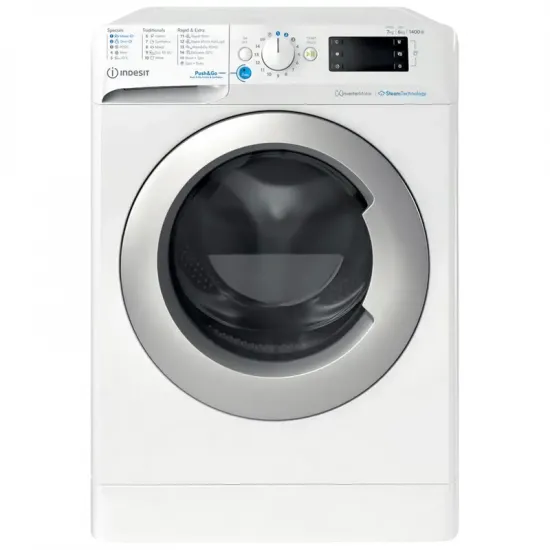 Стирально-сушильная машина Indesit BDE 76435 WSV EE White (7 кг)