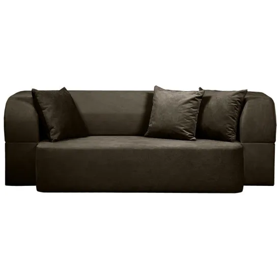 Диван бескаркасный Edka Meteor 180x120x32, M8 Темно-коричневый