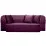 Canapea fara rama Edka Meteor 200x120x32, M10 Dark Violet