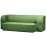 Диван бескаркасный Edka Meteor 200x140x32, M27 Green