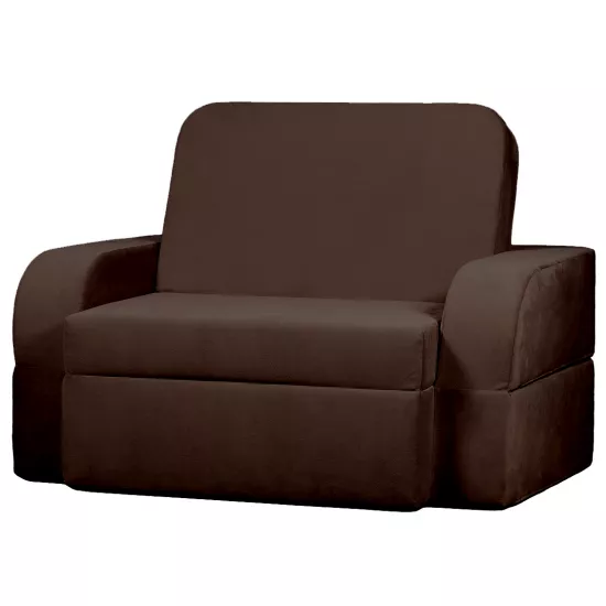 Диван модульный Edka Terra 140x200x30, M8 Темно-коричневый