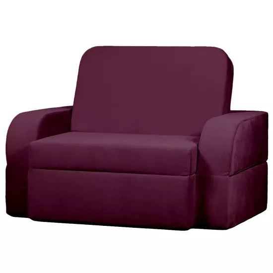 Ð?иван модÑ?лÑ?нÑ?й Edka Terra 140x200x30, M10 Темно-Ñ?иолеÑ?овÑ?й