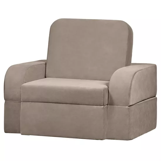 Диван модульный Edka Terra 140x200x30, M17 Светло-серый