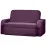 Диван модульный Edka Terra 160x200x30, M10 Dark Violet