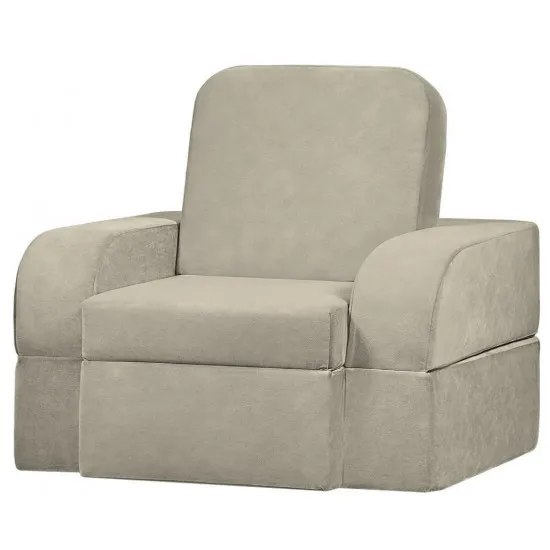 Fotoliu Edka Terra 120x200x30 extensibil, M17 Gri pal