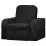 Fotoliu Edka Terra 120x200x30 extensibil, M37 Negru