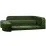 Диван бескаркасный Edka Jupiter 210x285x45, M35 Dark Green