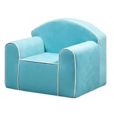 Fotoliu copii Edka Star Kids M48 Culoarea cerului Fotoliu copii Edka Star Kids M48 Culoarea cerului