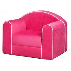 Fotoliu copii Edka Star Kids extensibil M84 Roz zmeuriu Fotoliu copii Edka Star Kids extensibil M84 Roz zmeuriu