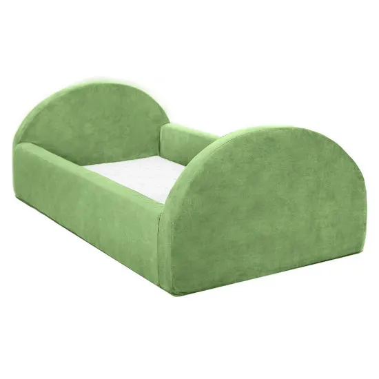 Pat copii Edka Capsula, 80x160 cm, M27 Verde