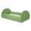 Детская кровать Edka Capsula, 80x160 см, M27 Зеленый