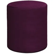 Puf Edka 45cm, M10 Dark Violet