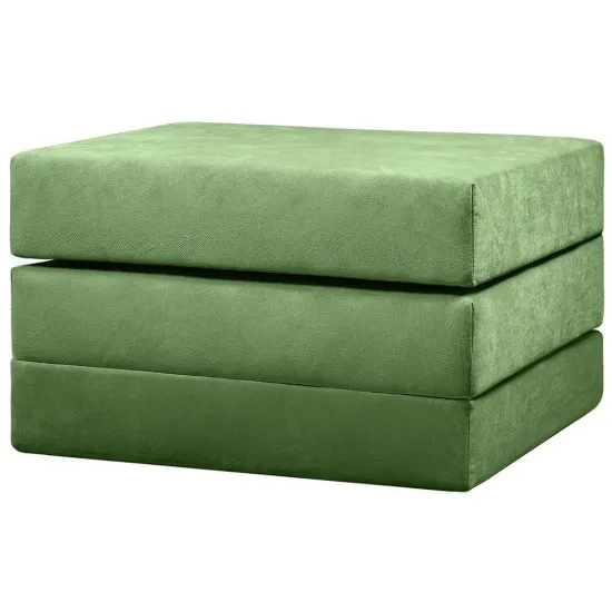 Puf Edka 3 pliant, M27 Verde