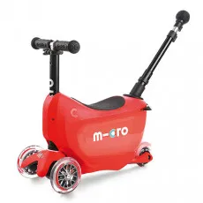 Trotinetă Micro Mini2go Deluxe Plus Red Trotinetă Micro Mini2go Deluxe Plus Red