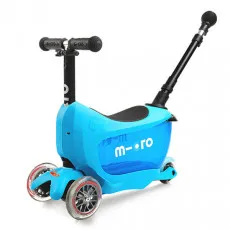 Trotinetă Micro Mini2go Deluxe Plus Blue Trotinetă Micro Mini2go Deluxe Plus Blue