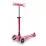 Trotinetă Micro Mini Deluxe Magic LED Pink