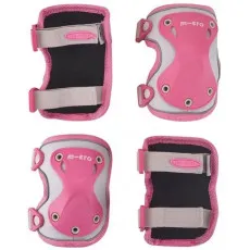 Set de protectii pentru genunchi si coate Micro AC5477 Pink (M) Set de protectii pentru genunchi si coate Micro AC5477 Pink (M)