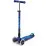Trotinetă Micro Maxi Deluxe Foldable LED Navy