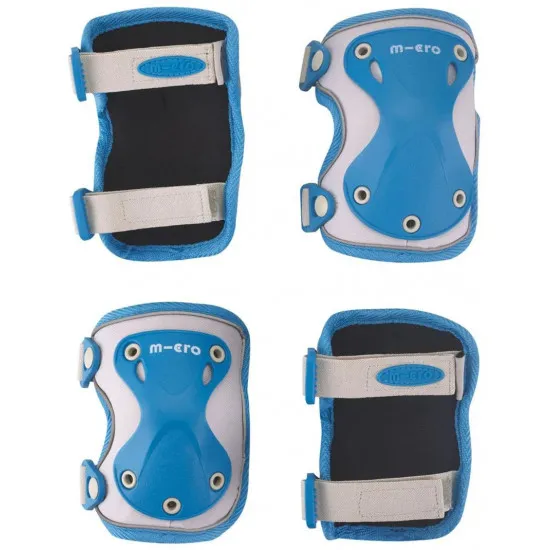 Set de protectii pentru genunchi si coate Micro AC5474 Blue (S)