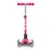 Trotinetă Micro Mini Deluxe Foldable LED Pink