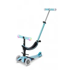 Trotinetă Micro Mini2Grow Deluxe Magic LED Blue Trotinetă Micro Mini2Grow Deluxe Magic LED Blue