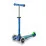 Trotinetă Micro Micro Mini Deluxe LED Crystal Blue
