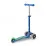Trotinetă Micro Micro Mini Deluxe LED Crystal Blue