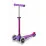Trotinetă Micro Micro Mini Deluxe LED Purple Pink