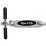Trotinetă Micro Sprite LED Silver Matt