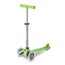 Trotinetă Micro Mini Deluxe Glow LED Icy Lime Trotinetă Micro Mini Deluxe Glow LED Icy Lime