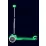 Самокат Micro Mini Deluxe Glow LED Icy Lime
