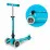 Trotinetă Micro Mini Deluxe Foldable LED Aqua