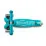 Trotinetă Micro Mini Deluxe Foldable LED Aqua