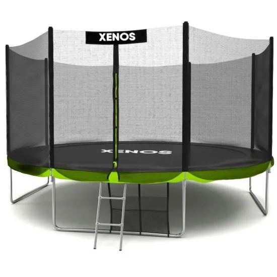 Trambulină Xenos XT-14FT Green (427 cm)