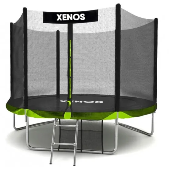 Trambulină Xenos XT-8FT Green (244 cm)