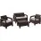 Набор садовой мебели Keter Corfu II Set 258952, Brown/Oat