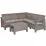 Набор садовой мебели Keter Corfu Relax Set 227845, Cappuccino/Sand