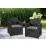 Набор садовой мебели Keter Elodie Chair Set 255769, Graphite/Coolgray