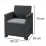 Набор садовой мебели Keter Elodie Chair Set 255769, Graphite/Coolgray