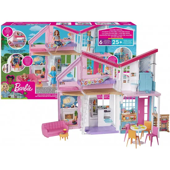 Mattel FXG57 Игровой набор Барби "Городской дом Малибу"
