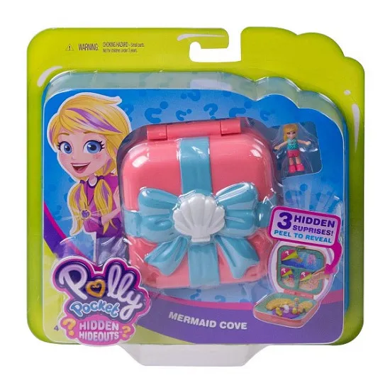 Mattel Polly Pocket GDK76 Set de joc "Ținuturi secrete" (în sortiment)