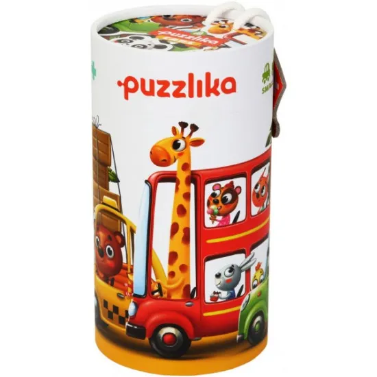 Cubika 13784 Картонные пазлы "Машинки" 13784 Cubika (20 деталей)