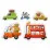 Cubika 13784 Картонные пазлы "Машинки" 13784 Cubika (20 деталей)