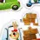 Cubika 13784 Картонные пазлы "Машинки" 13784 Cubika (20 деталей)
