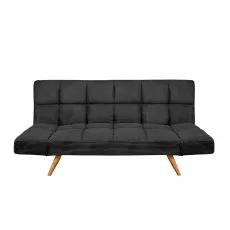 Canapea dreaptă DP LM-58, Black Velvet