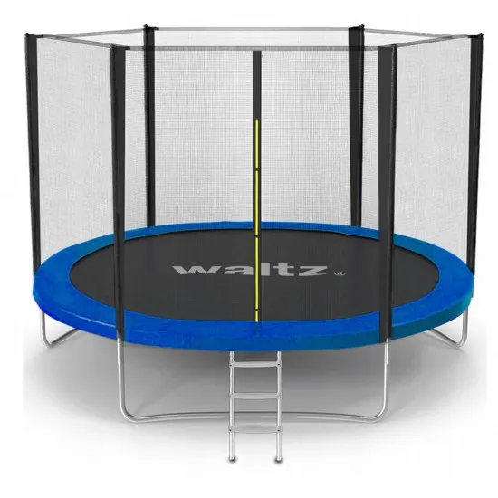 Батут Waltz TW-15045, 244 см, внешняя сетка, Blue