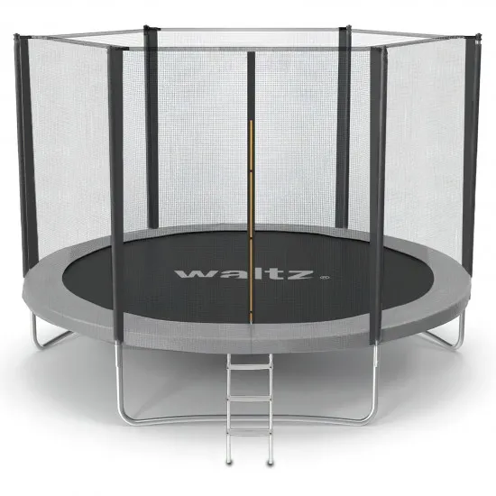 Батут Waltz TW-15038 Grey (244 см)