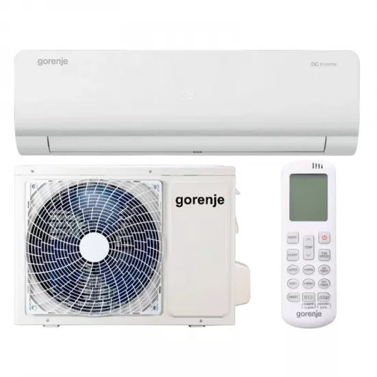 Aparat de aer condiÈ?ionat Gorenje REA 35 Inverter R32 Wi-Fi,, 12000 BTU, pana la 35 m², White